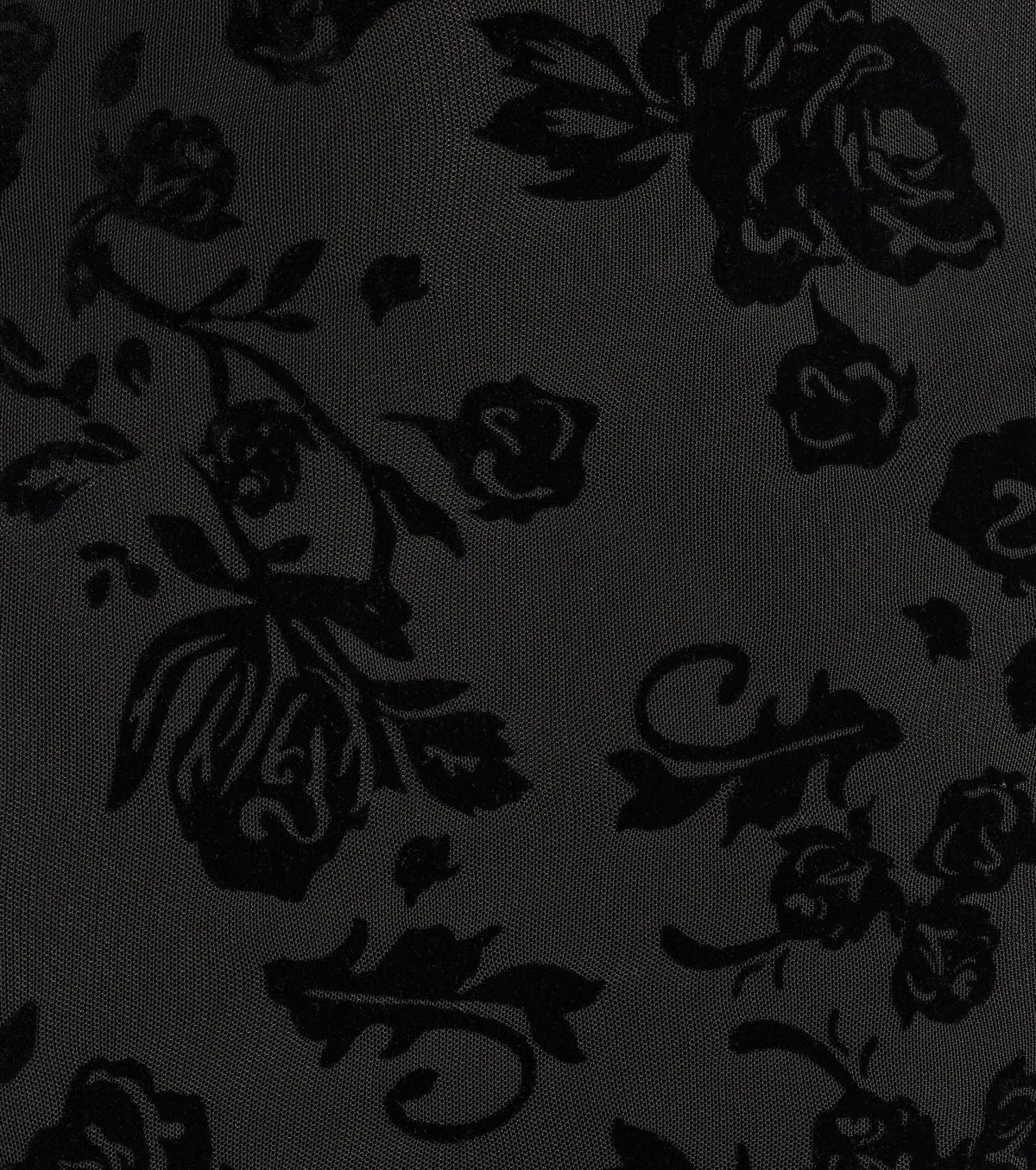 Heart Breaker Velvet Floral Pattern Halter Mini Dress