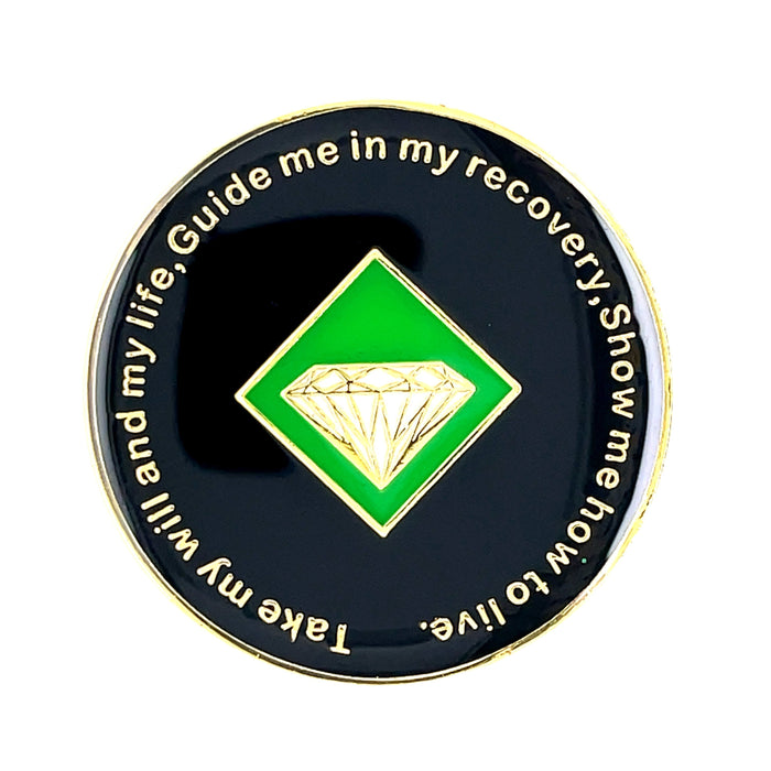 35 Year Tree of Life Specialty Tri-Plated NA Recovery Medallion - Thirty Five Year Chip/Coin