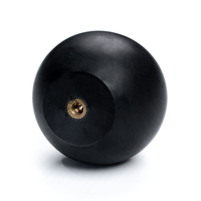 Bubble Matte Black Marble Stone Knob