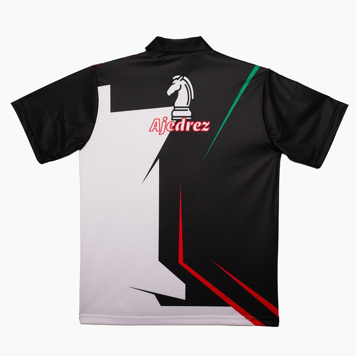 CZ Playera Negro Ajedrez Seleccion