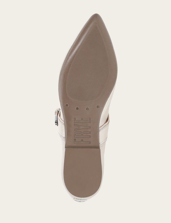 Heather Buckle Mary Jane - Ivory - Sole