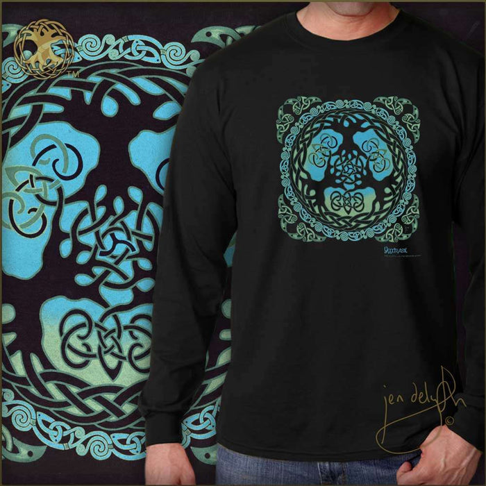 Keltic T-Shirt - World Tree Long Sleeved