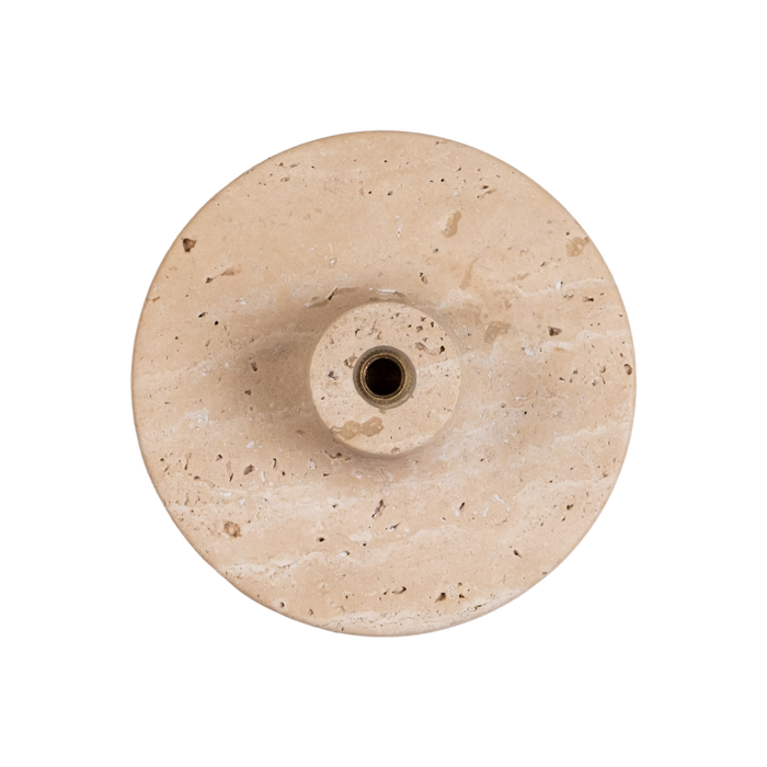Luna Travertine Pull Door Handle Set - Small