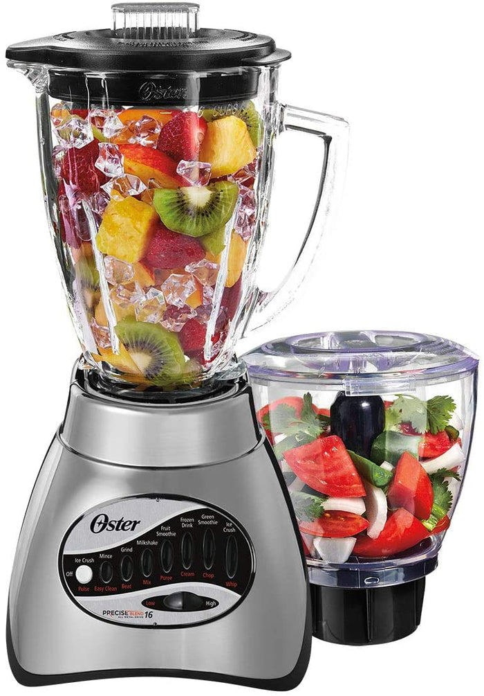 Oster Blender/ Food Chopper - Stainless Nickle