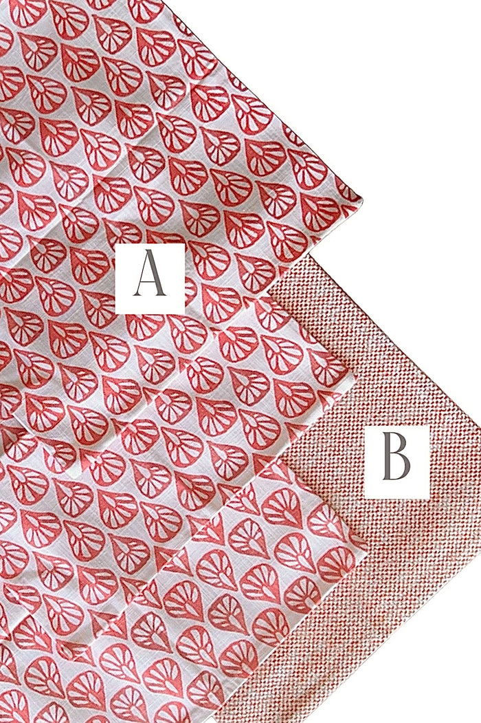Sale: Coral 16x16 Pillow Covers - Annabel Bleu