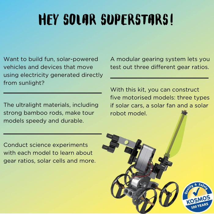 Solar Powered Rovers