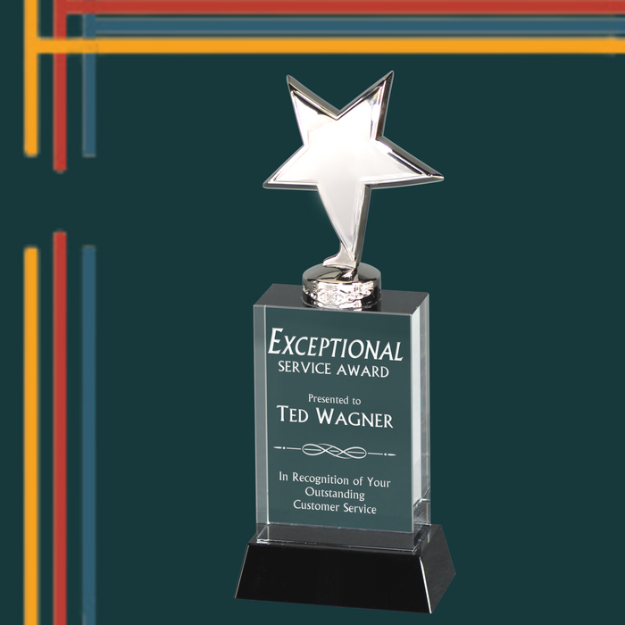 Super Star Crystal Award