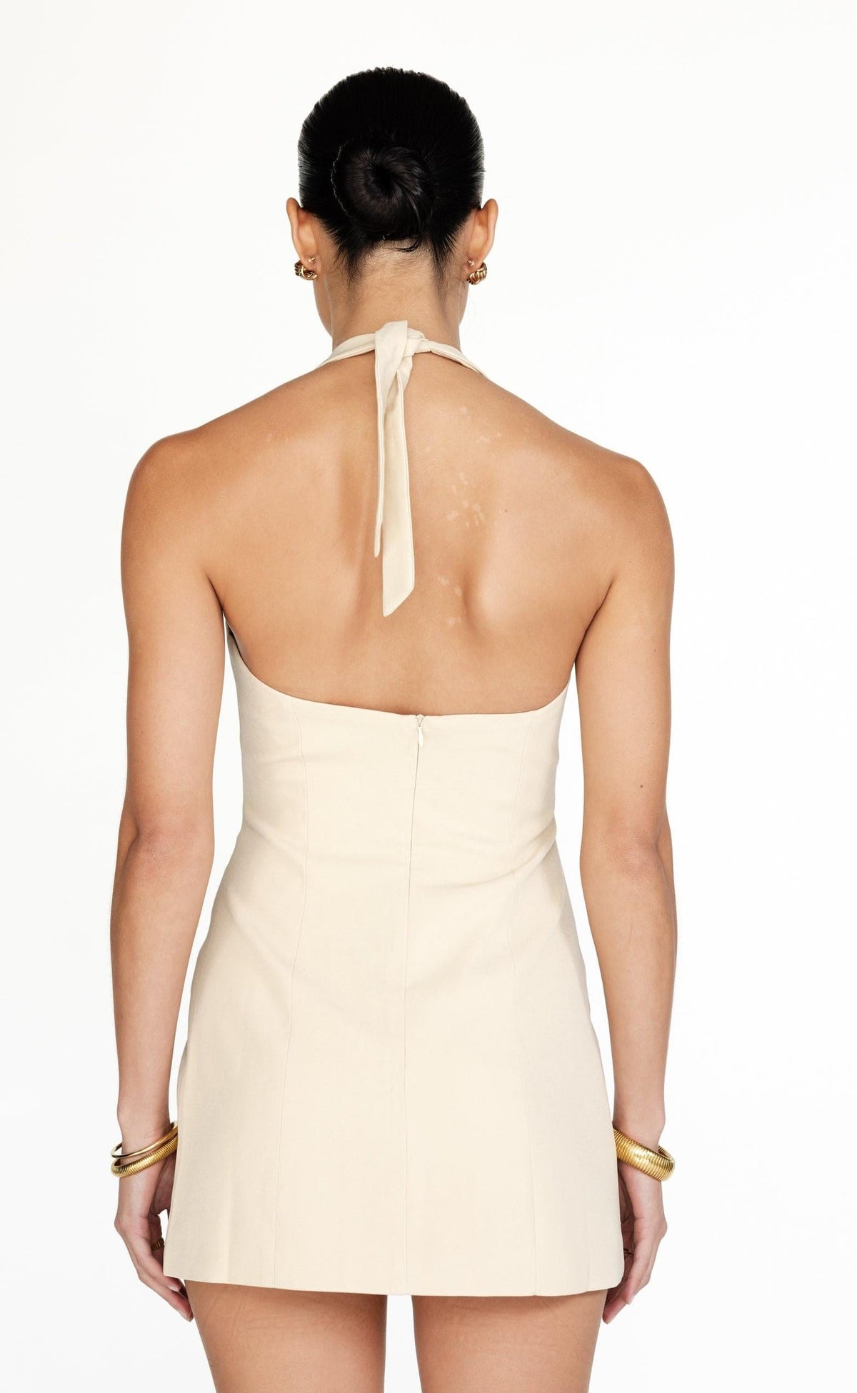 Kit Mini Dress (Sandstone)