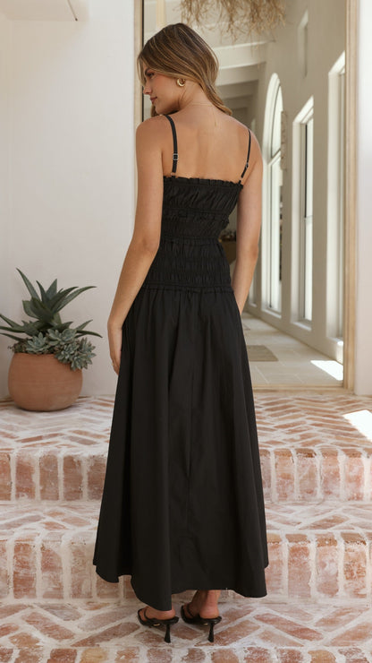 Vida Maxi Dress - Black