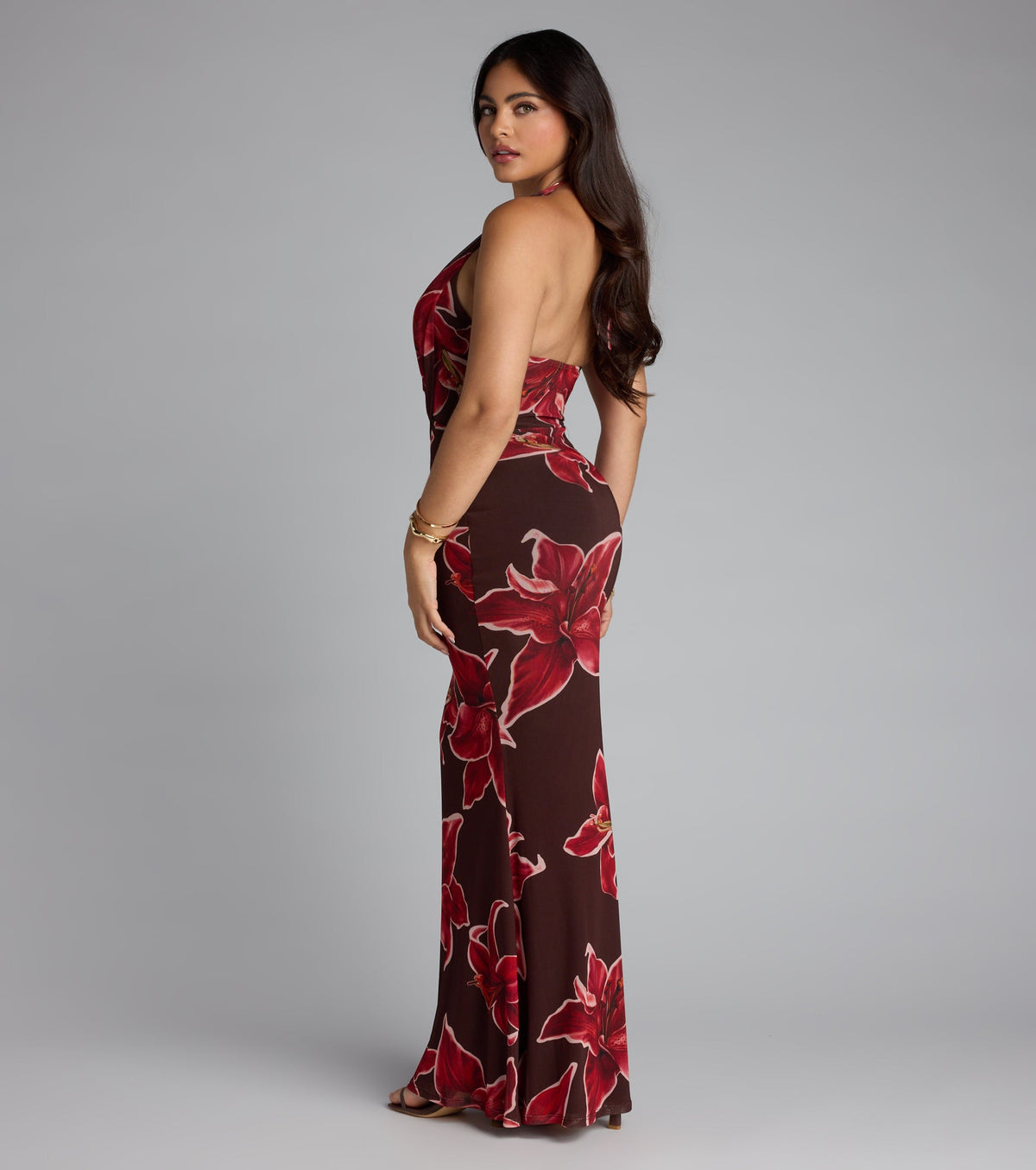 Island Muse Floral Maxi Dress