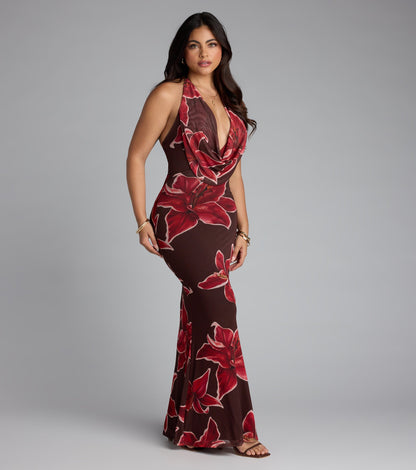 Island Muse Floral Maxi Dress