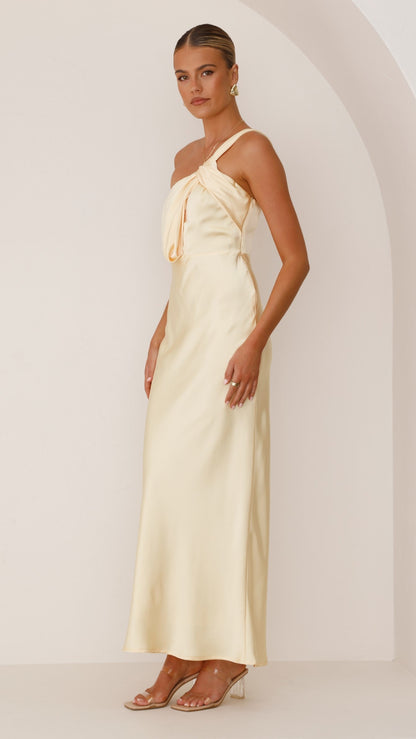 Greta Maxi Dress - Yellow