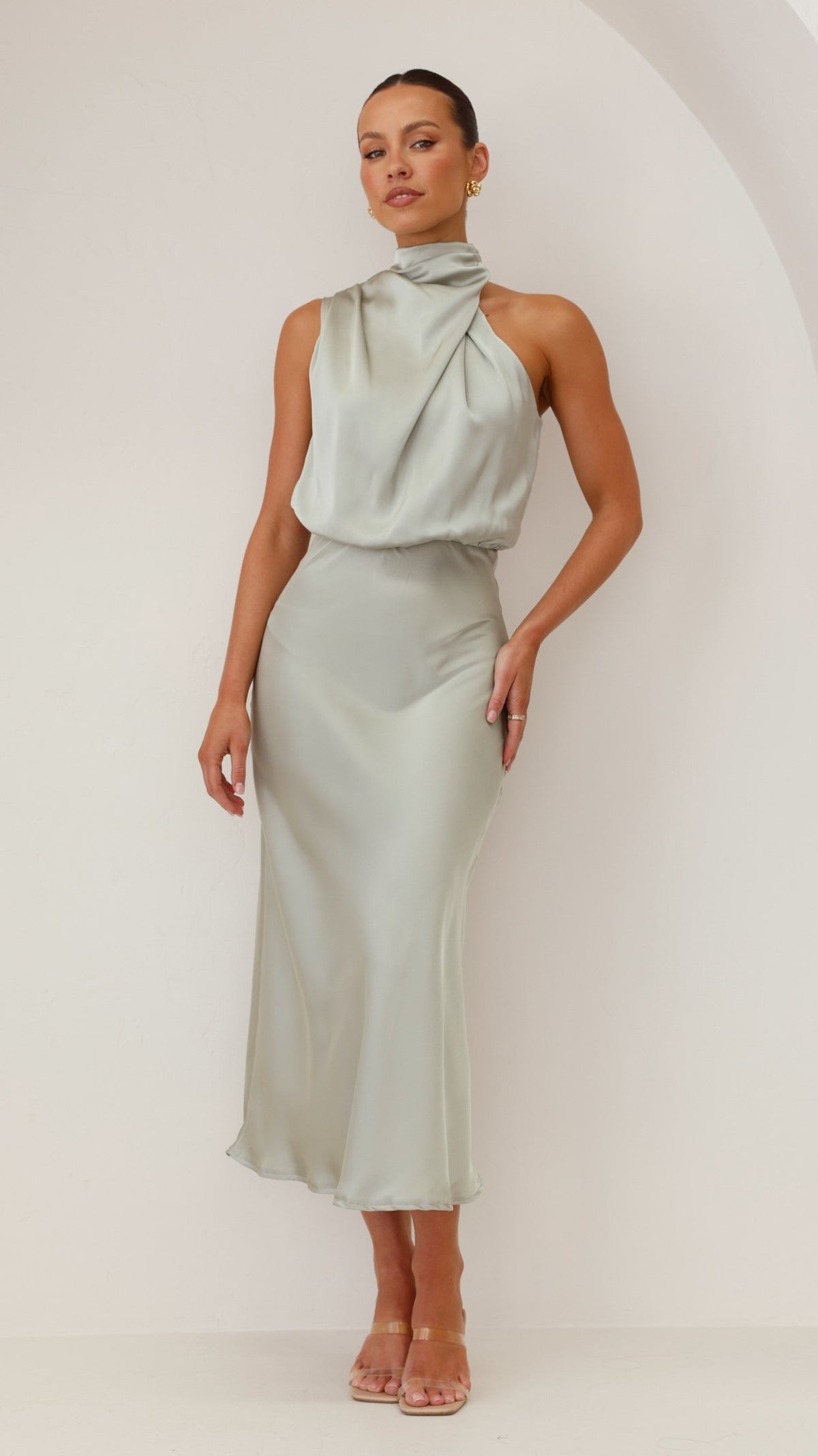 Esther Maxi Dress - Olive
