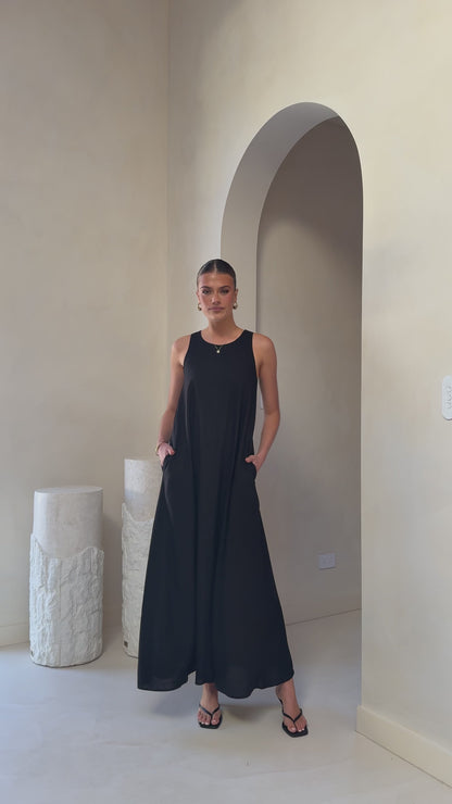 Darcy Maxi Dress - Black