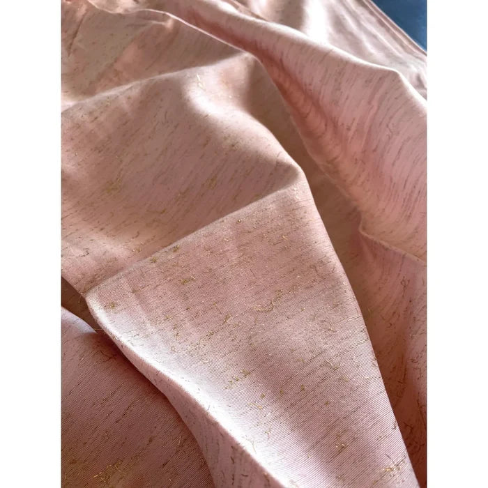 1950’s Pink Gold Sparkle Drapery Panel - Annabel Bleu
