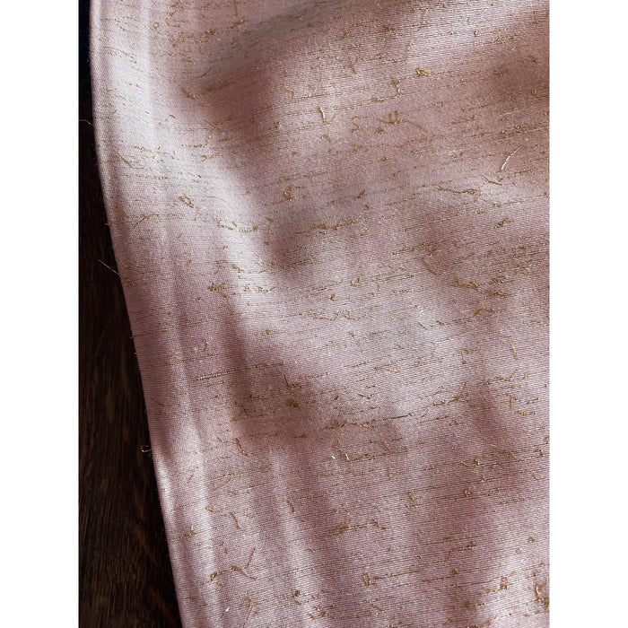 1950’s Pink Gold Sparkle Drapery Panel - Annabel Bleu