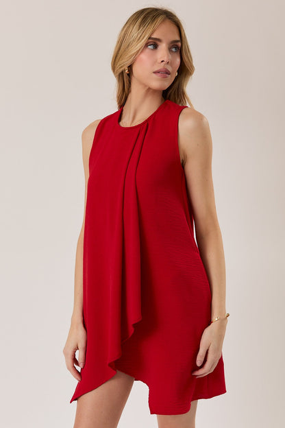 Sassy in Red Dress