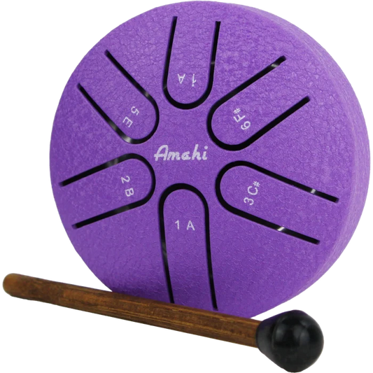 3" Steel Tongue Drum - Purple
