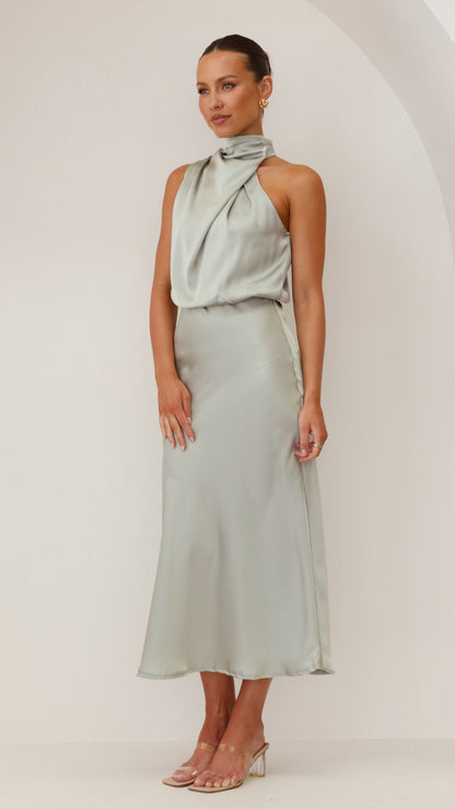 Esther Maxi Dress - Olive