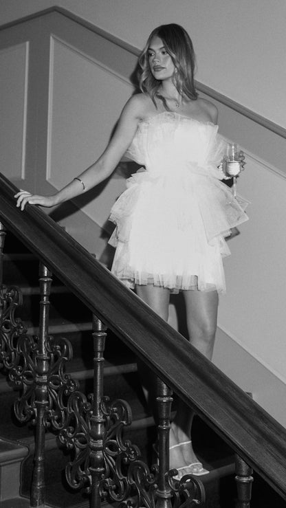 Carrie Mini Dress - White