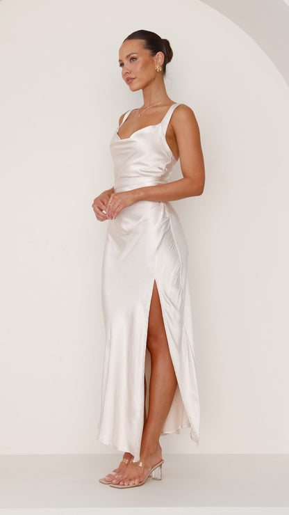 Zendaya Maxi Dress - Champagne