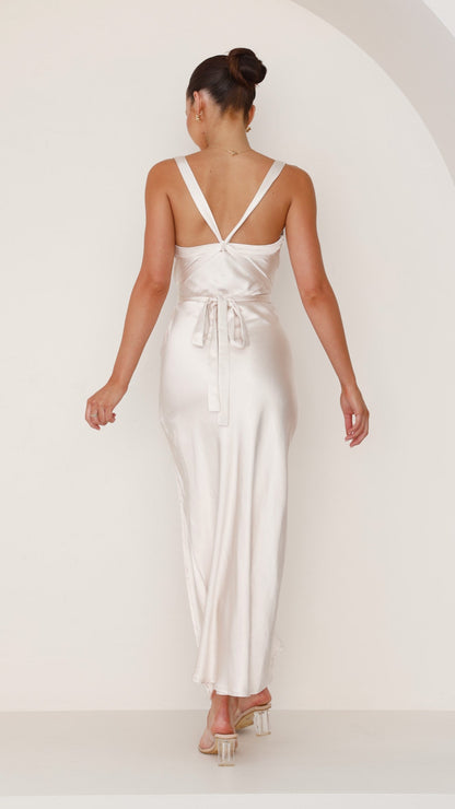 Zendaya Maxi Dress - Champagne
