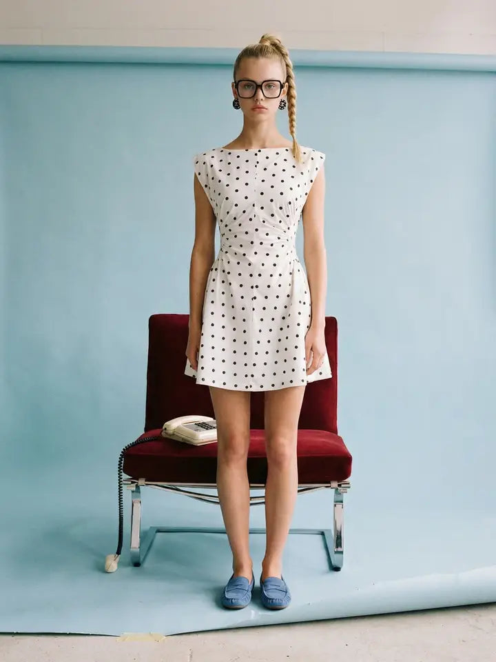 Panel Mini Dress
