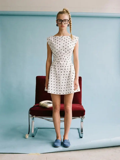 Panel Mini Dress