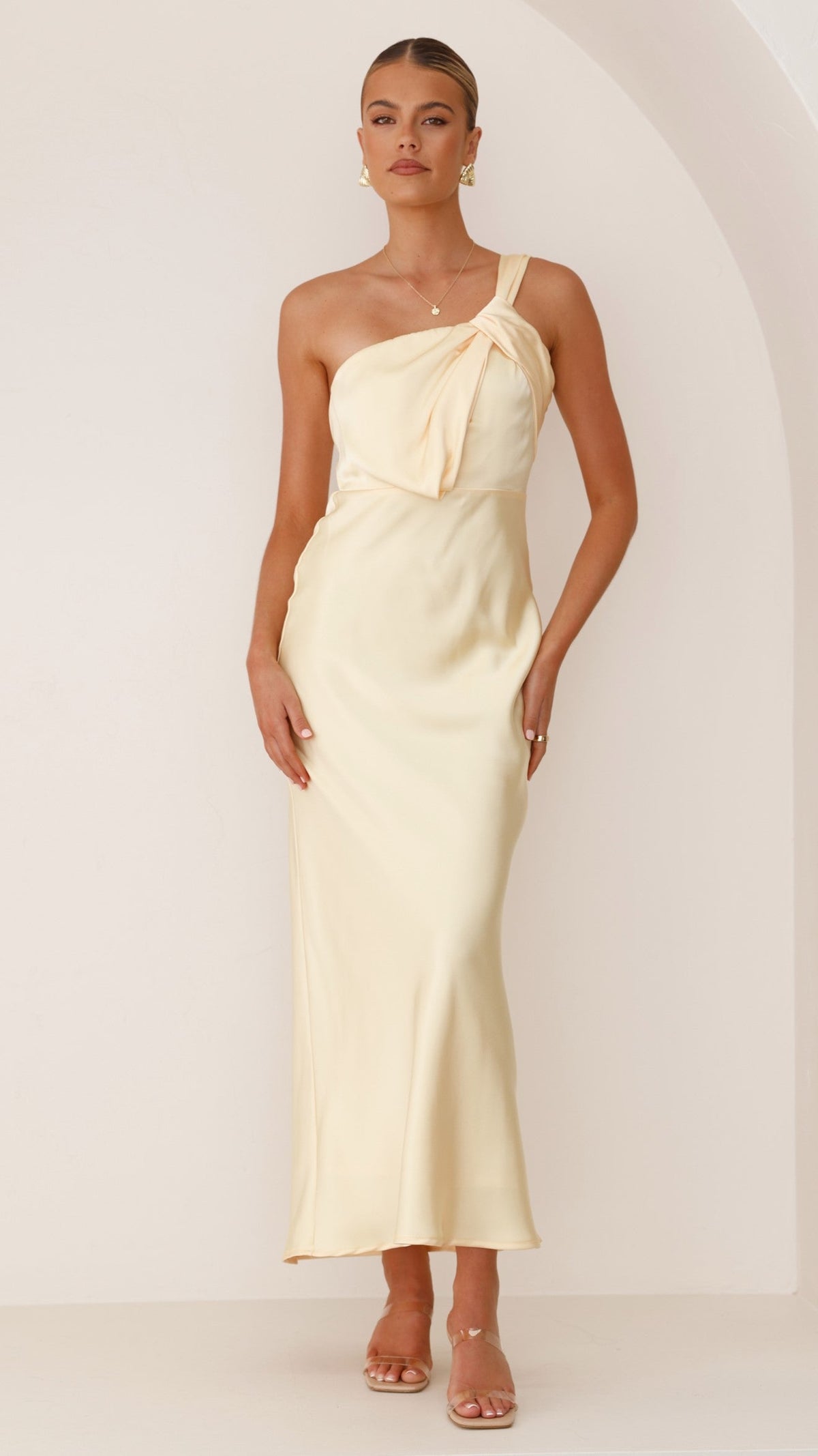Greta Maxi Dress - Yellow