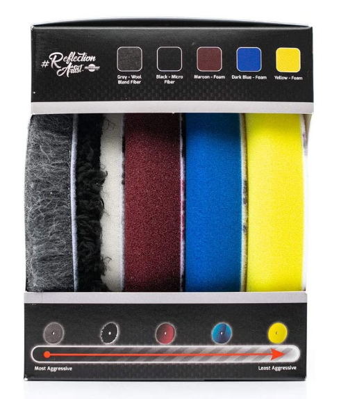 Buff and Shine Reflection Artist Complete 5" Buffing Kit - Detailing Connect