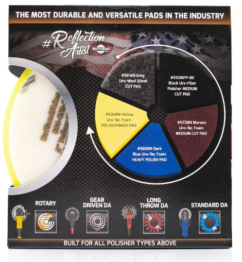 Buff and Shine Reflection Artist Complete 5" Buffing Kit - Detailing Connect