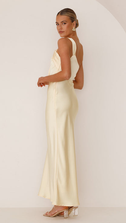 Greta Maxi Dress - Yellow