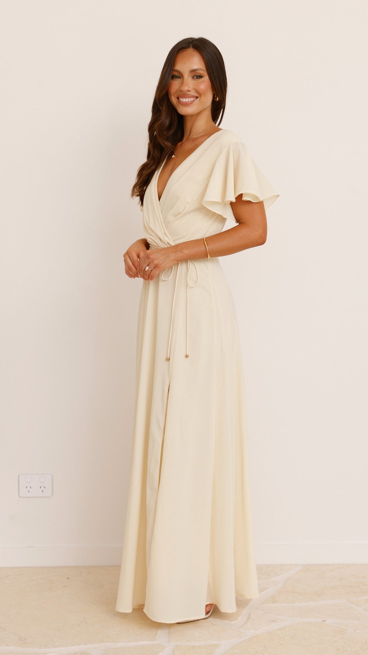 Charlize Maxi Dress - Yellow
