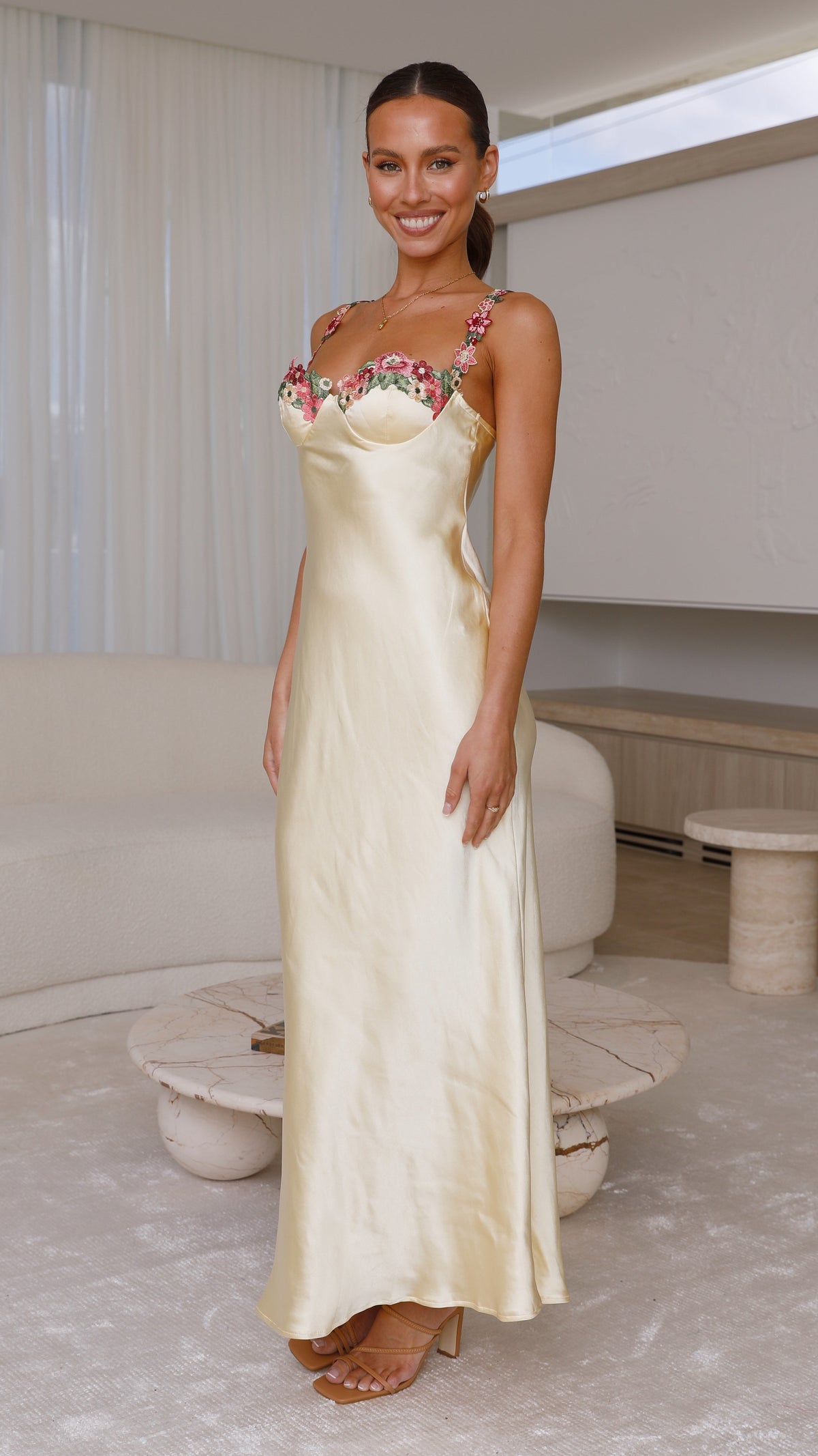 Aurora Maxi Dress - Yellow