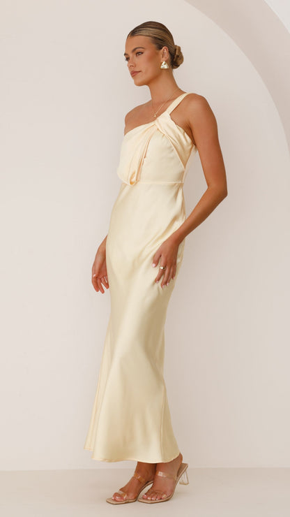 Greta Maxi Dress - Yellow