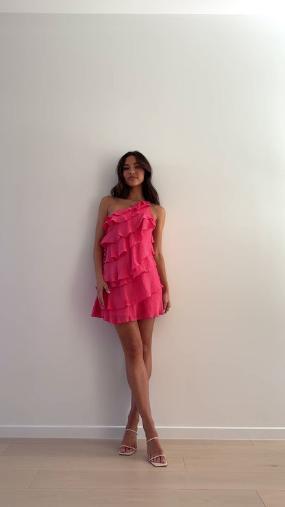 Cassidi Mini Dress - Watermelon