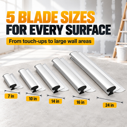 Drywall Skimming Blade-Multi-Functional Professional Putty Knife Set