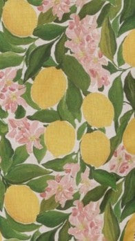 Cartia Mini Dress - Lemon Print