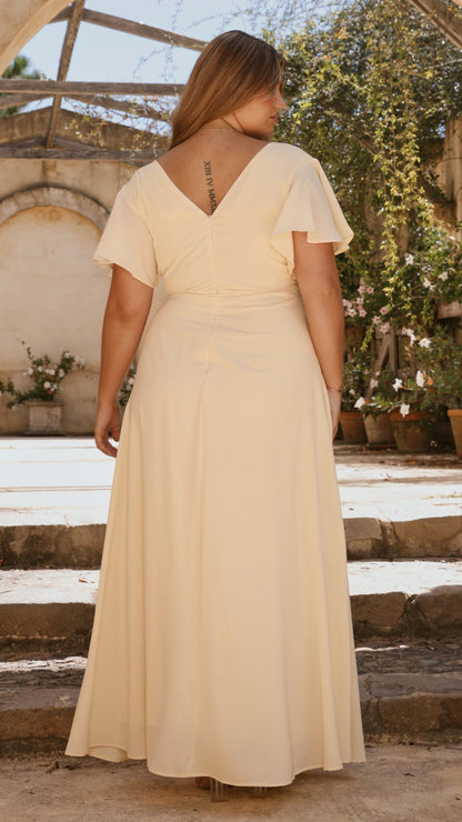 Charlize Maxi Dress - Yellow