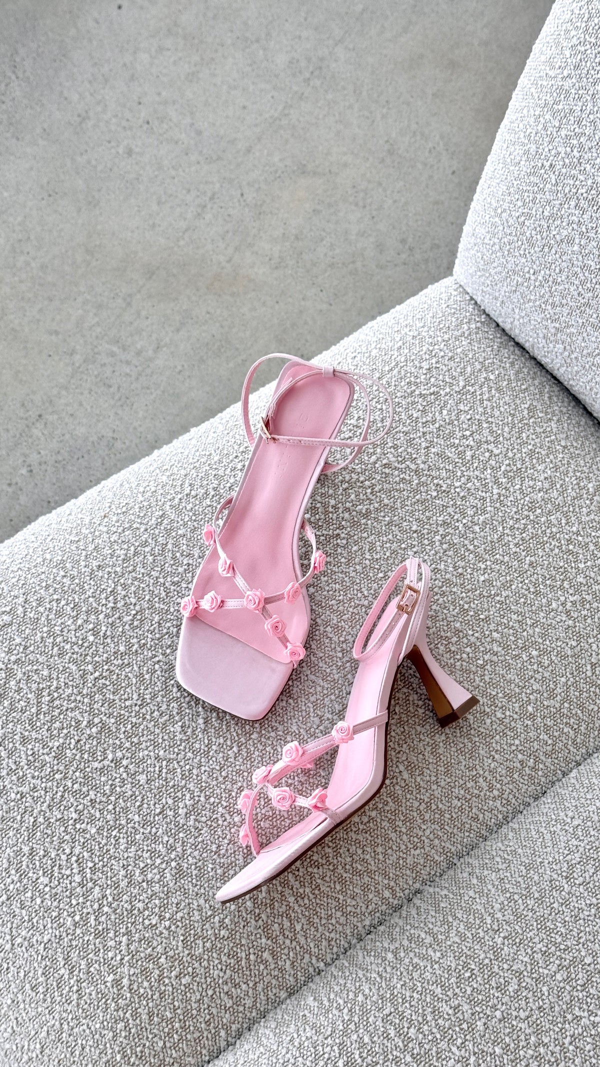 Brynlee Heel - Baby Pink