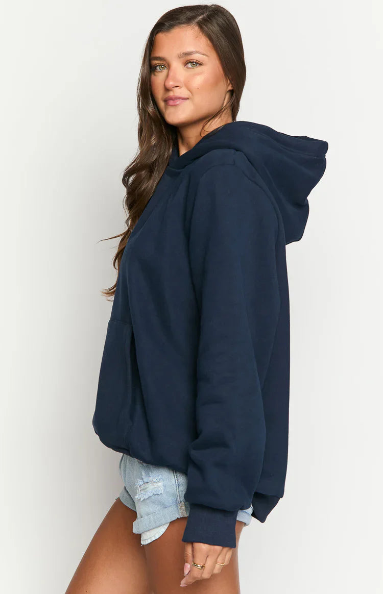 Beginning Navy USA Hoodie