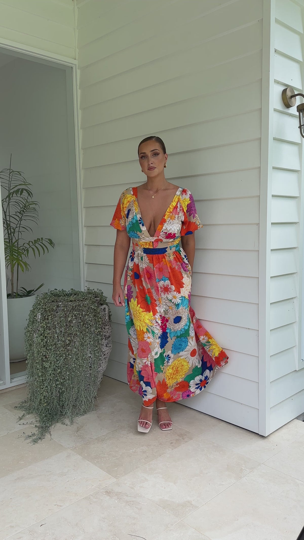 Baker Maxi Dress - Multi Floral