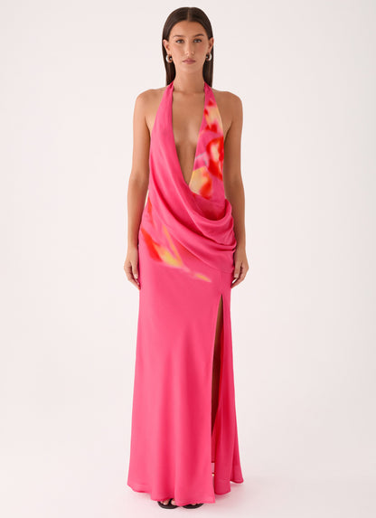 Calanbra Maxi Dress - Fuchsia