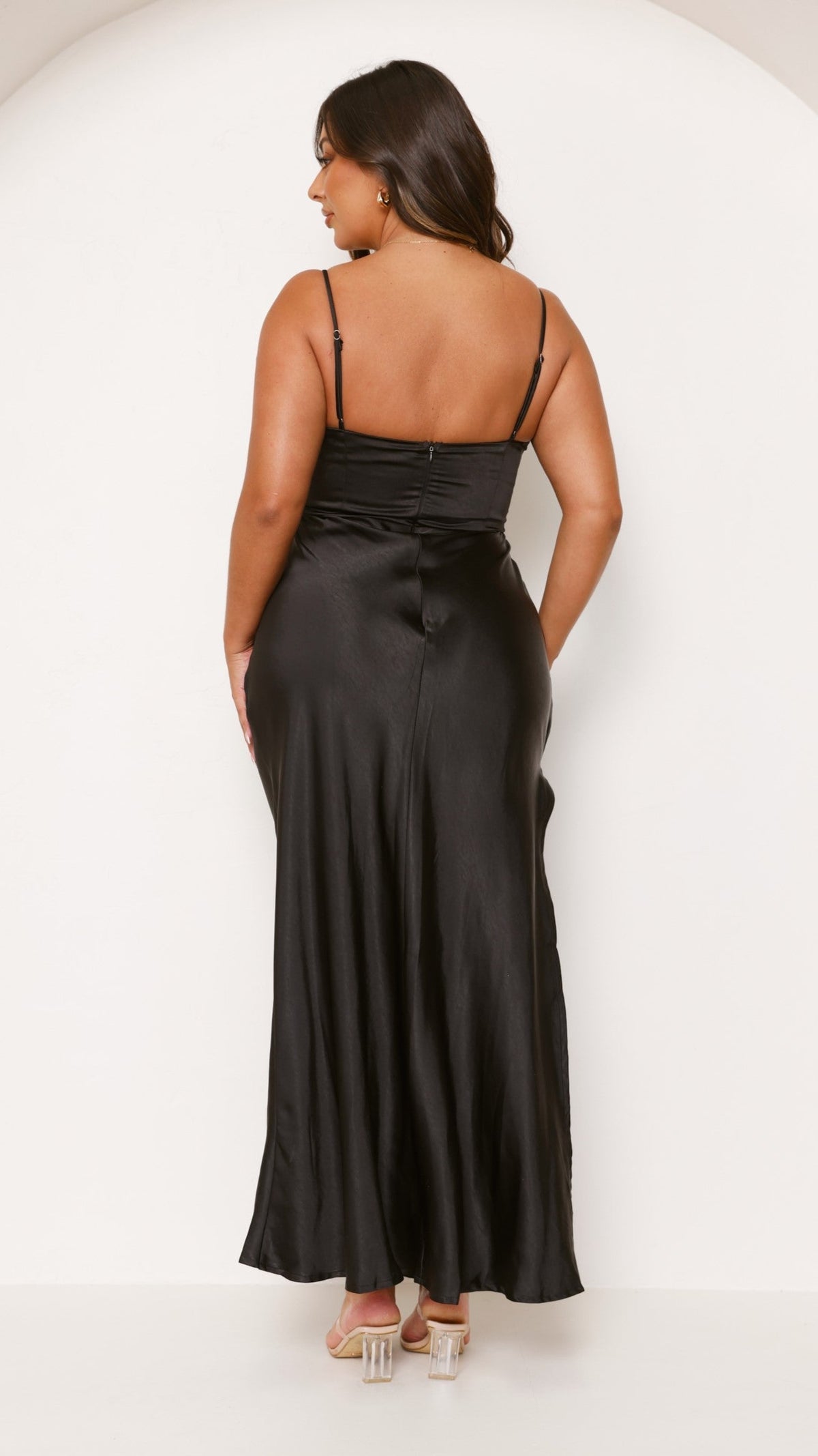Ava Maxi Dress - Black