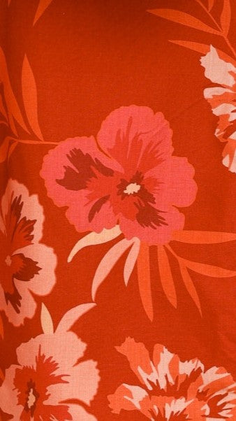 Canika Mini Dress - Red Floral