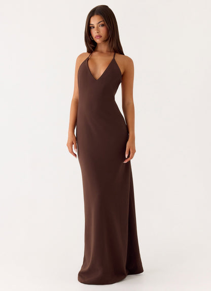 Endless Sunday Maxi Dress - Chocolate