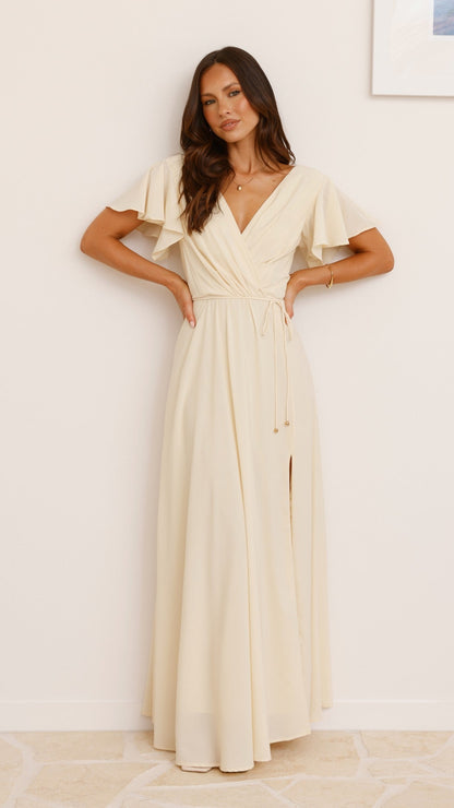 Charlize Maxi Dress - Yellow