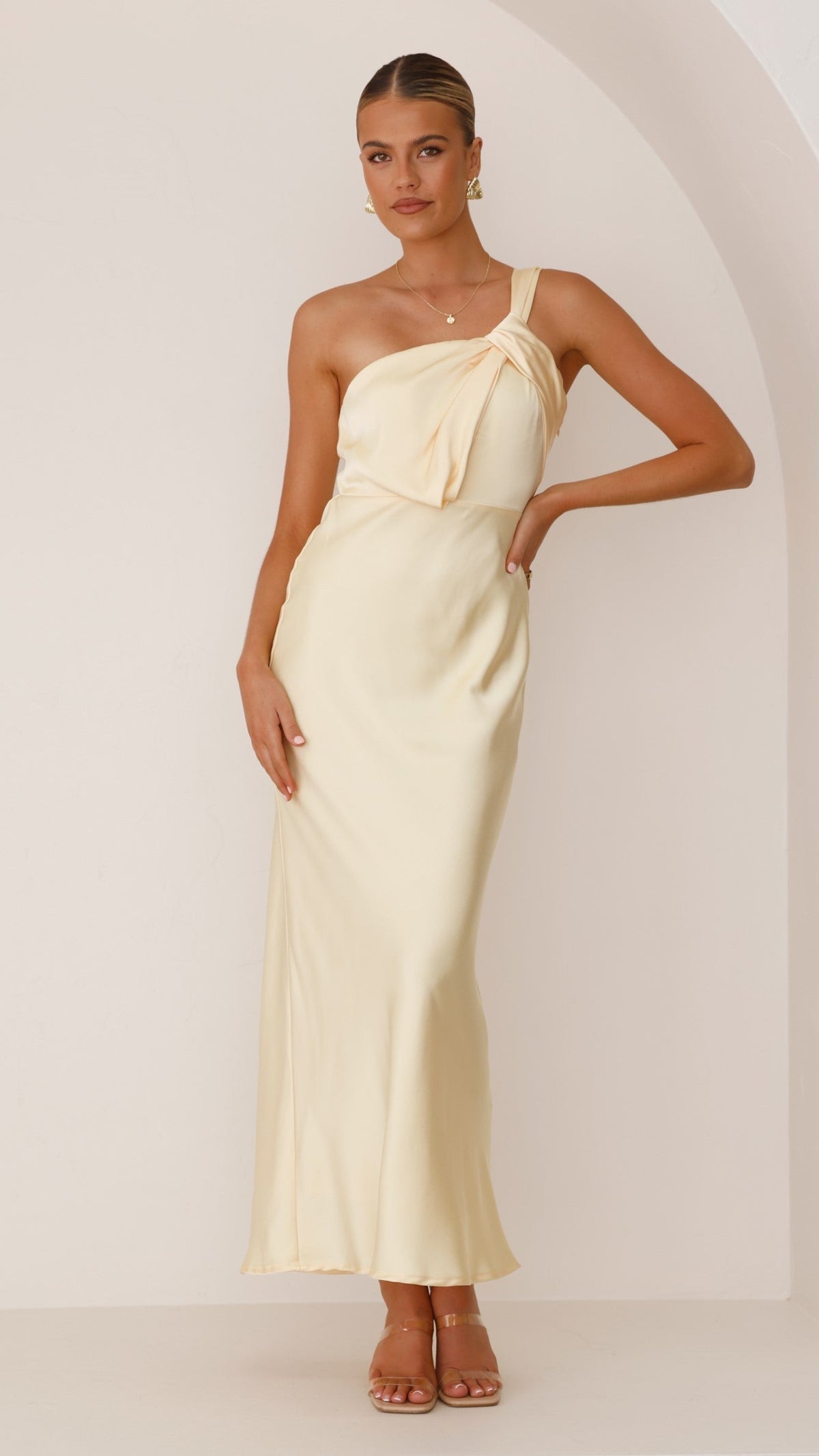 Greta Maxi Dress - Yellow