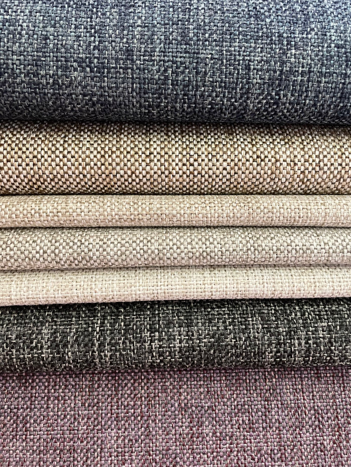 Johanna: Performance Upholstery Fabric Available in 7 Colors - Annabel Bleu