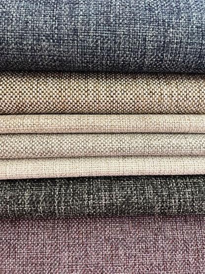 Johanna: Performance Upholstery Fabric Available in 7 Colors - Annabel Bleu